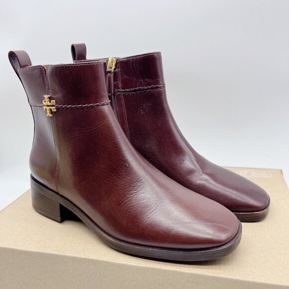 Tory Burch Brown Ankle Boots - Picture 2 of 13